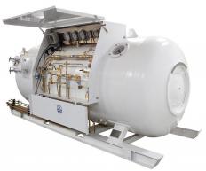 A hyperbaric chamber. 