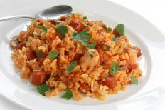 Jambalaya, a Cajun dish