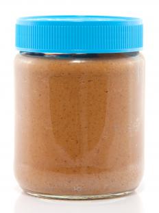 A jar of peanut butter