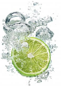 Lime is often used to flavor tonic water.