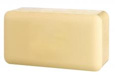 A bar of shea butter soap.