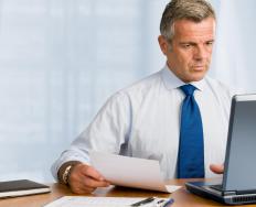 A CEO working.