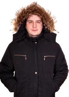 A parka generally has a hood that's lined with natural or synthetic fur.