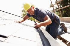 Roof mastic is used to seal a roof so water cannot penetrate.