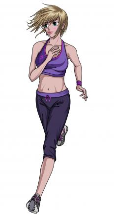 A cartoon character