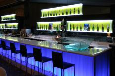 A champagne bar.