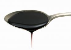 Molasses is a viscous fluid. 