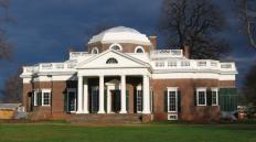 Monticello, the home of Thomas Jefferson, has Doric columns.