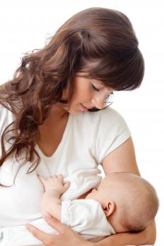 An adoptive mother might induce lactation to feed the baby.
