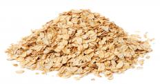 Oat flour is made from ground oats. 