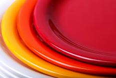 Melmac dinnerware