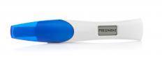 A positive pregnancy test.