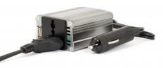 Power inverter with DC plug.