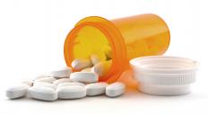 Prescription medication for intestinal spasms.