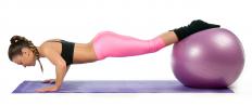 Doing push-ups can help strengthen the upper body.
