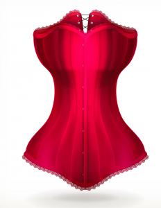 In the 20th century, spiral boning was used in corsets making them less complex and restrictive.