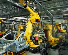 Robots designed by a mechanical engineer.