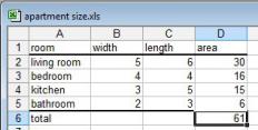 A software program that makes spreadsheets.