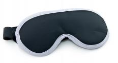 Wearing a sleep mask can make a long-haul flight more comfortable.