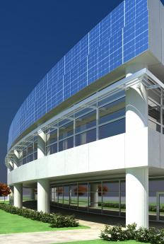 Incorporating solar panels into a structure may be considered a holistic design.