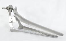 A speculum, which is often used in a pelvic exam.