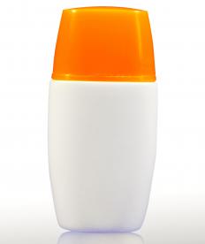 Organic sunscreen.