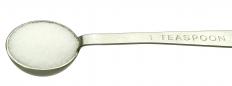 A measuring spoon, one of the basic tools for baking cupcakes.