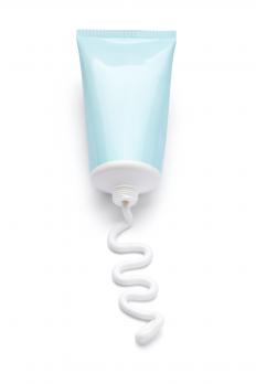Estrogen cream, which is sometimes used to treat vaginal fissures.