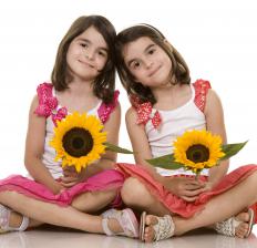 Twin girls
