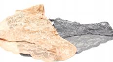 Boyshorts can be made of lace or other materials.