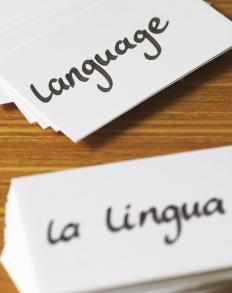 Making vocabulary cards can help improve your vocabulary.