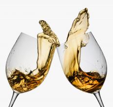 Toasting the new year.