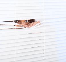 A woman with paranoia.