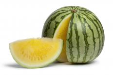 Yellow watermelon