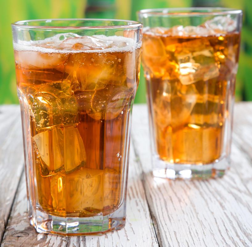 Sweet tea is a Southern staple.
