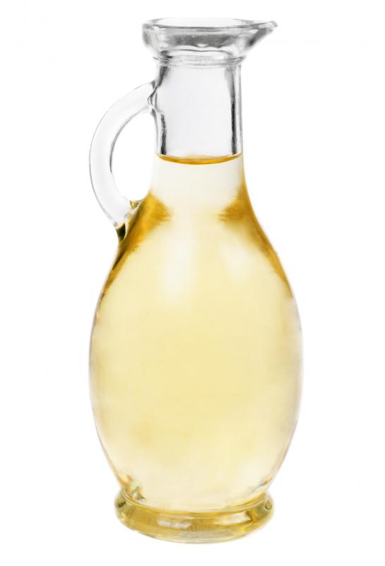 A mixture of vinegar and water can be used to clean an area soiled by cat urine.