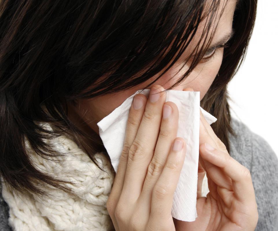 Anosmia may occur as a result of an infection of the sinuses.