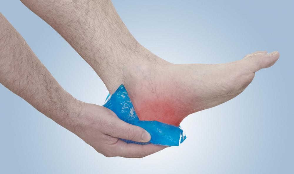 stiff heel pain