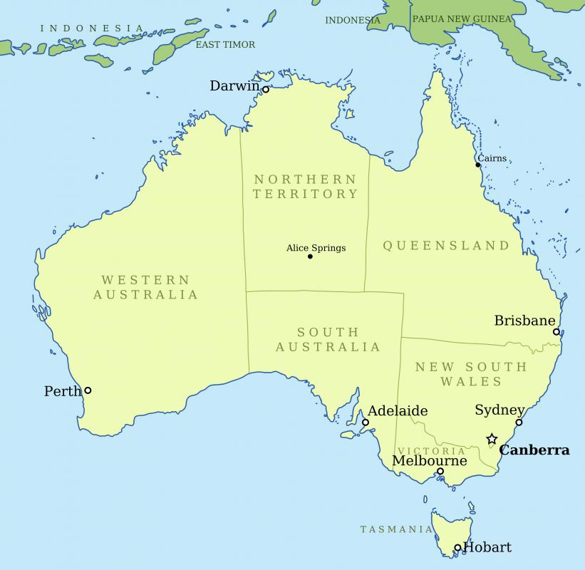 What Is Uluru With Picture   Australia On Map With Labels 