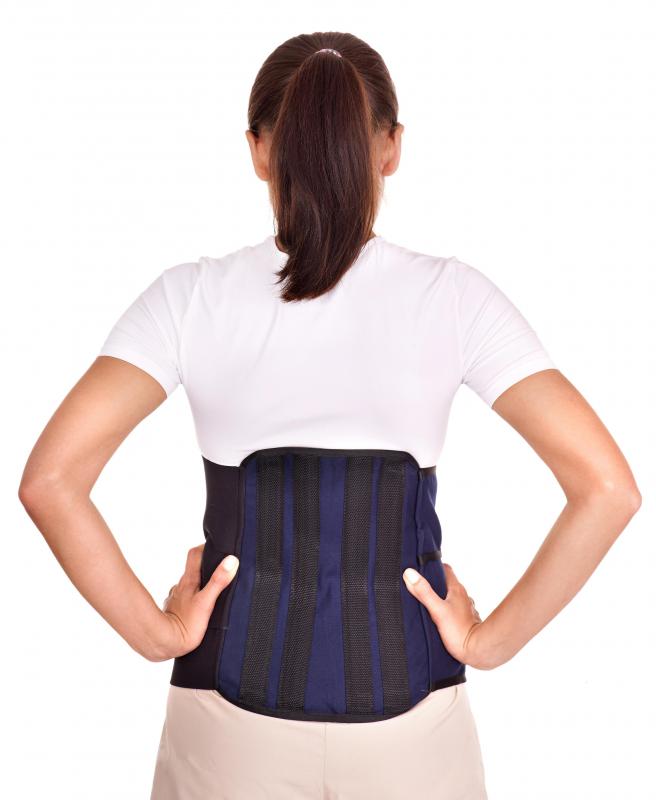 What is a Scoliosis Back Brace? (with pictures)