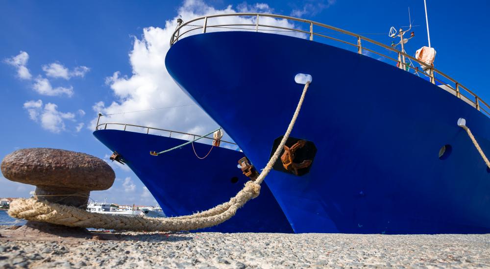 mooring lines for yacht