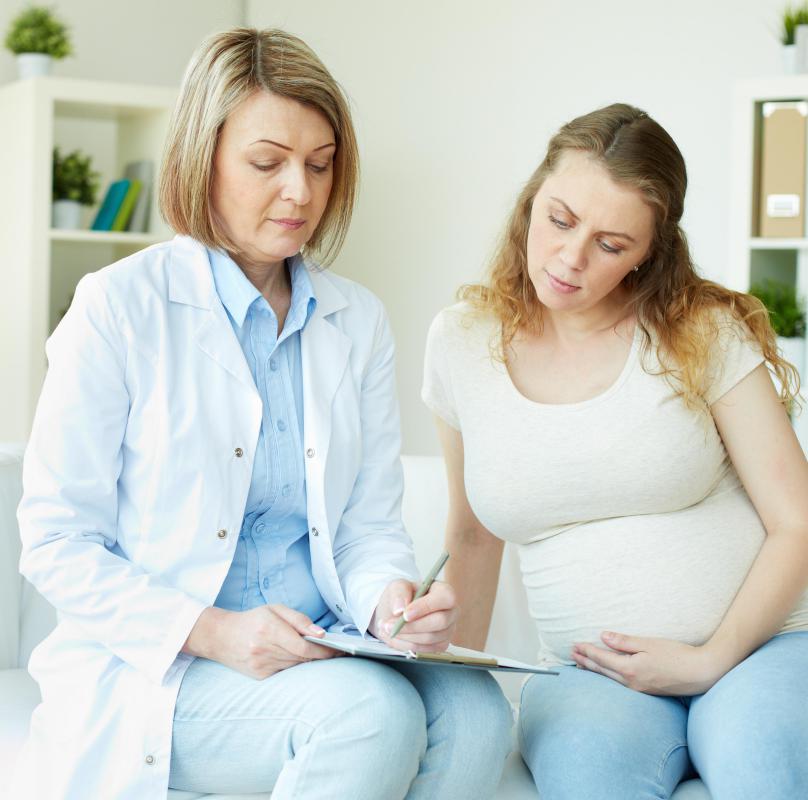 late pregnancy doctor visits process