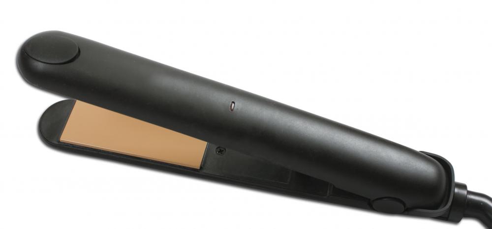 a hair straightener