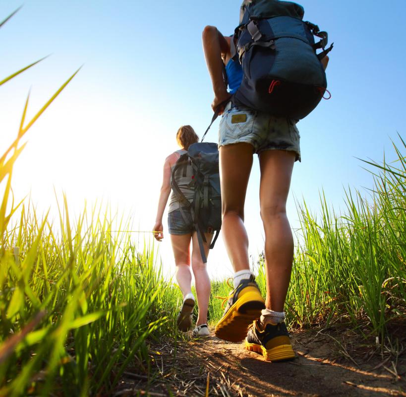 hiking shoes with shorts