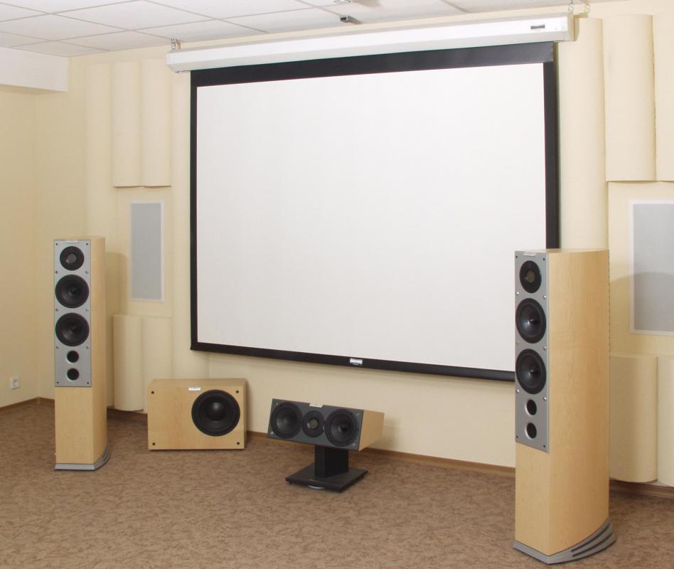 home theater screen