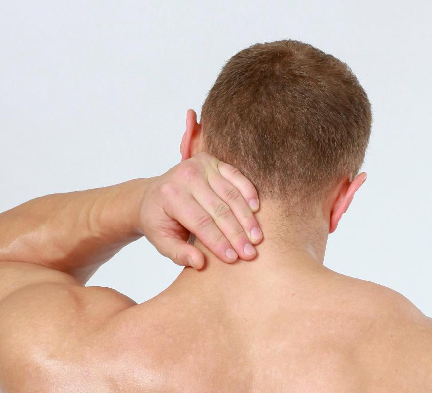 lymph nodes sore in back of neck