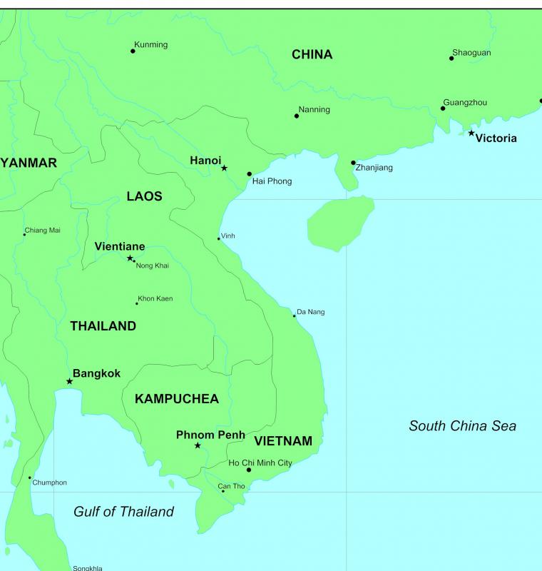 Map Of Se Asia 