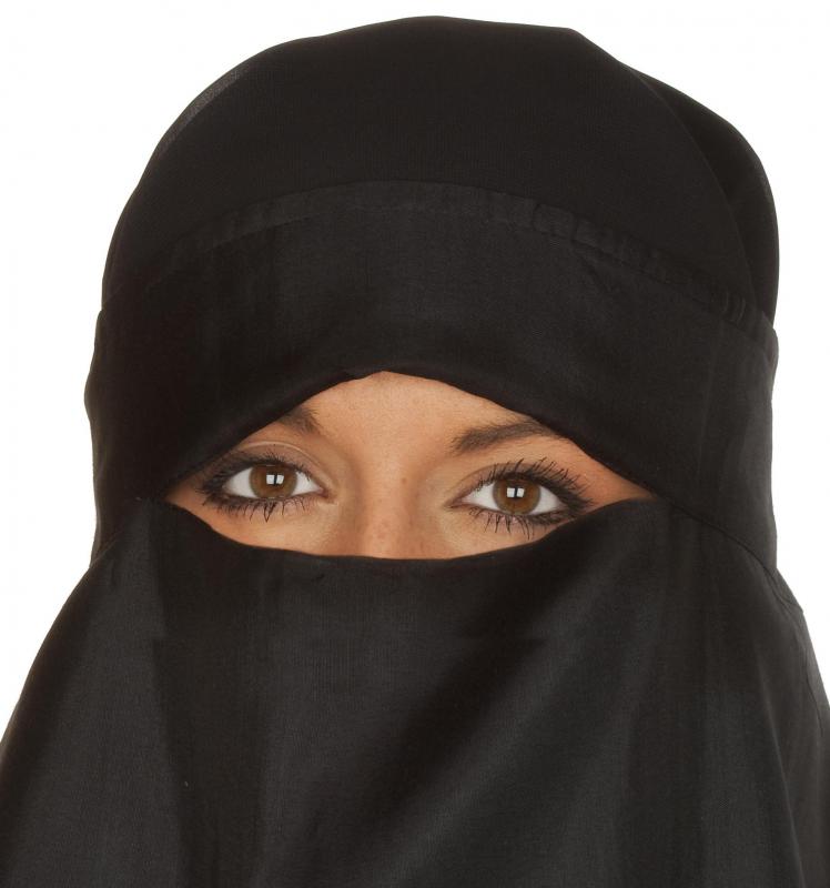 muslim female head wrap