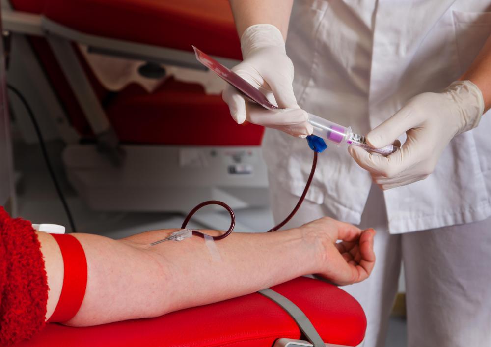 Indivíduos infectados com sífilis não são elegíveis para doar sangue até um ano após o término do tratamento.