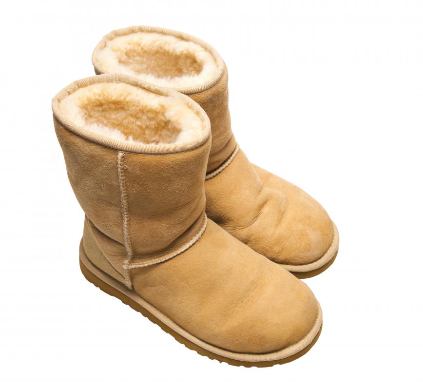 what are ugg slippers made of